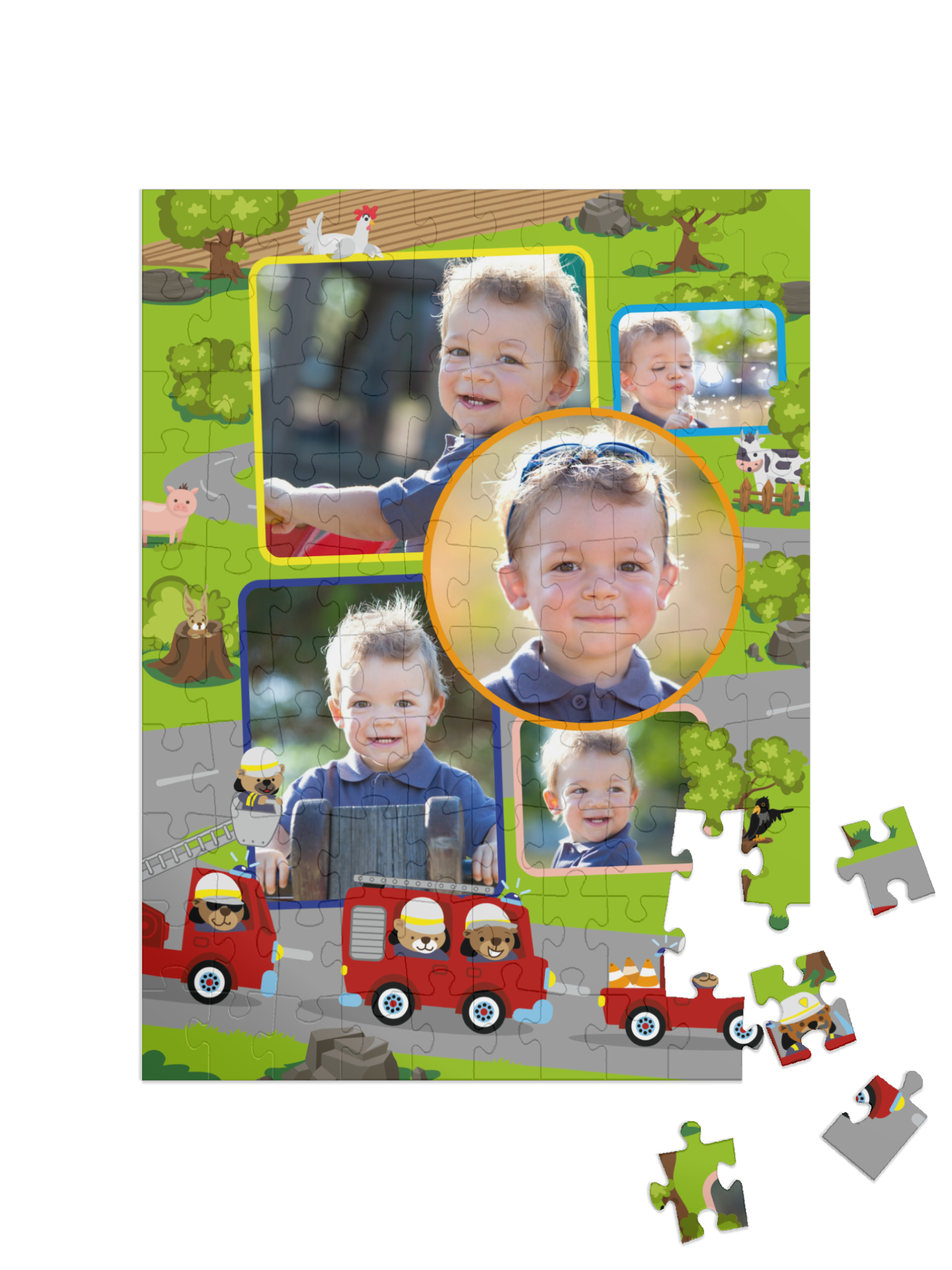 "Ready to Go" portrait collage